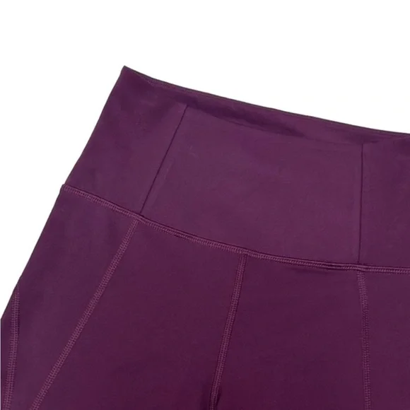 Girlfriend Collective high rise plum bike shorts Xs - Picture 3 of 8